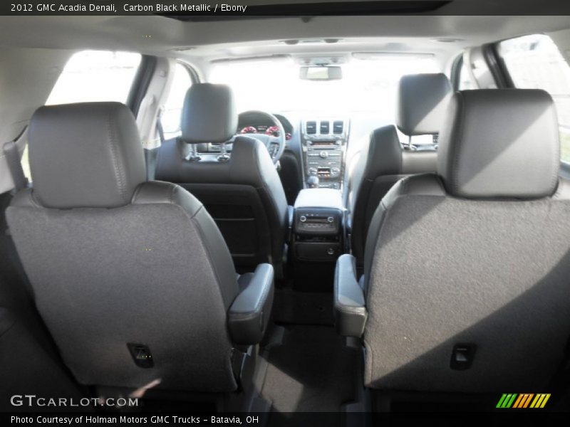 Carbon Black Metallic / Ebony 2012 GMC Acadia Denali