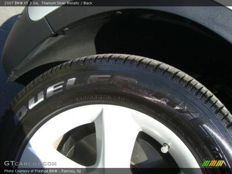Titanium Silver Metallic / Black 2007 BMW X5 3.0si
