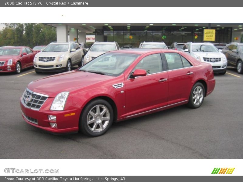 Crystal Red / Cashmere 2008 Cadillac STS V6