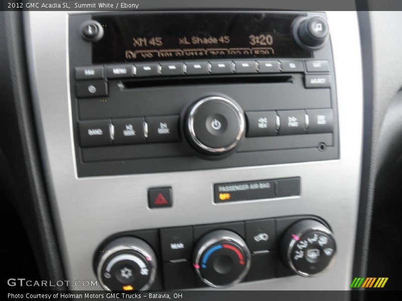 Audio System of 2012 Acadia SL