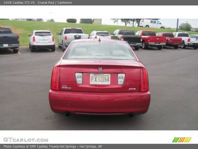 Crystal Red / Cashmere 2008 Cadillac STS V6