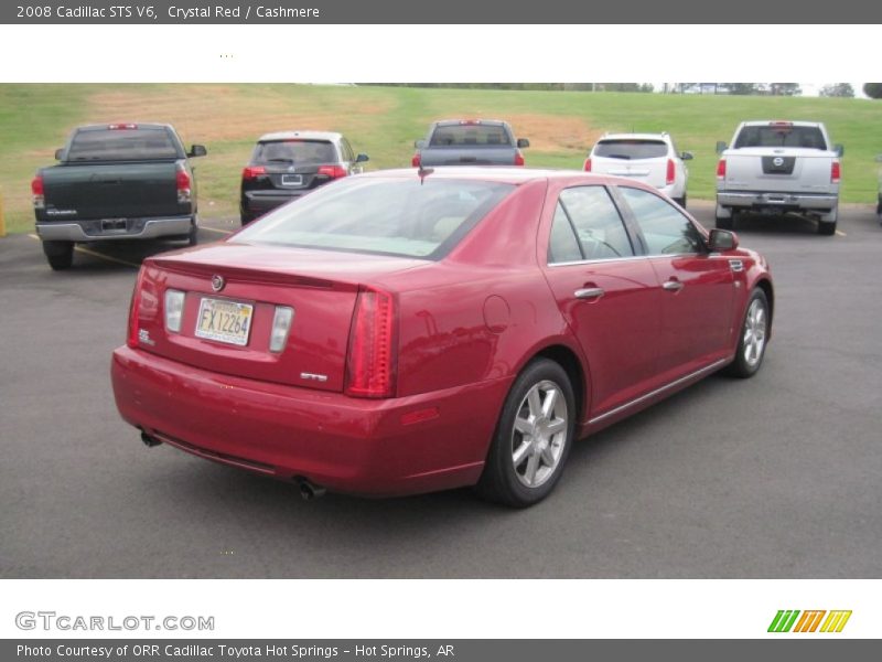 Crystal Red / Cashmere 2008 Cadillac STS V6