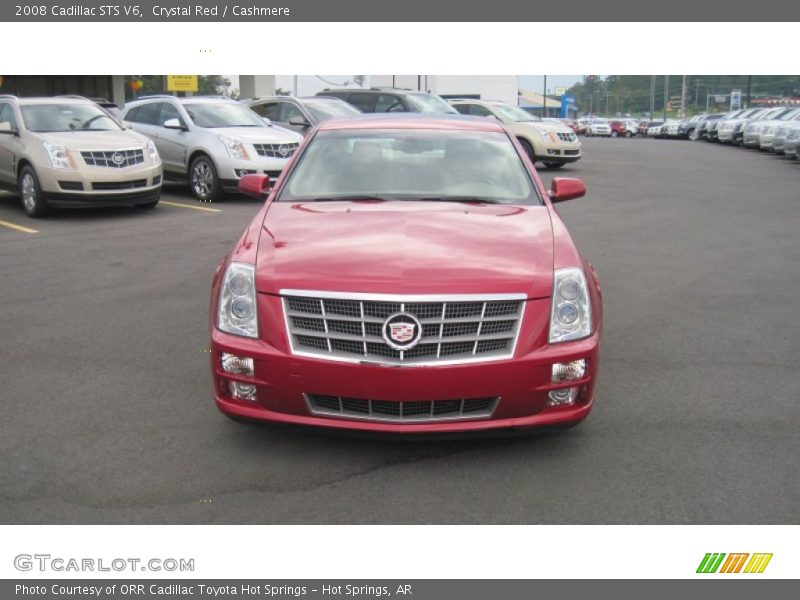 Crystal Red / Cashmere 2008 Cadillac STS V6