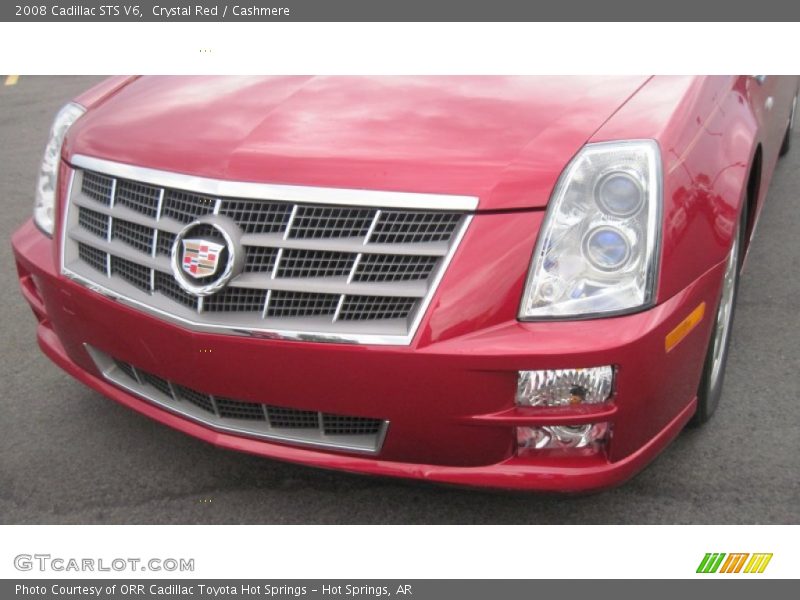 Crystal Red / Cashmere 2008 Cadillac STS V6