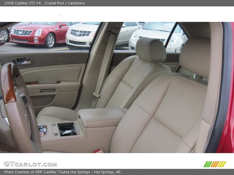 Crystal Red / Cashmere 2008 Cadillac STS V6
