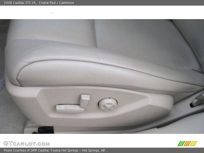 Crystal Red / Cashmere 2008 Cadillac STS V6