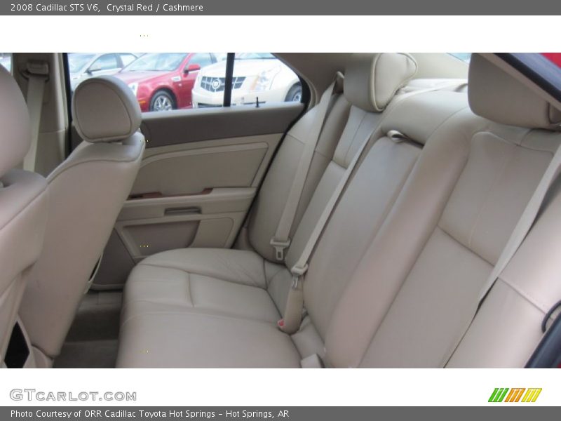 Crystal Red / Cashmere 2008 Cadillac STS V6