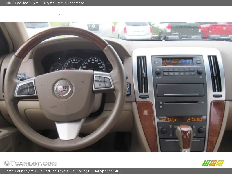 Crystal Red / Cashmere 2008 Cadillac STS V6