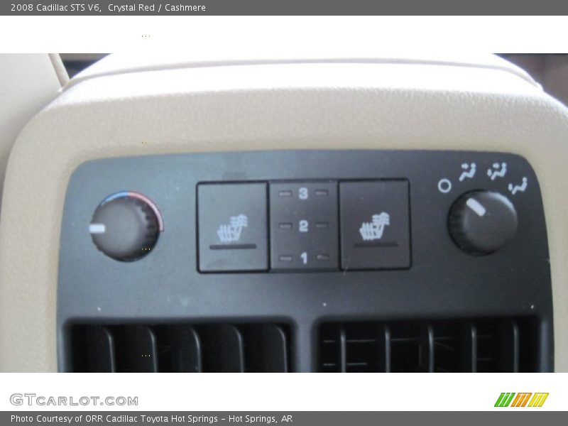 Crystal Red / Cashmere 2008 Cadillac STS V6