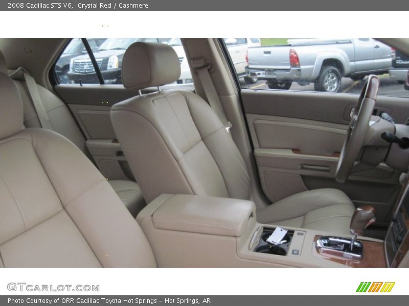 Crystal Red / Cashmere 2008 Cadillac STS V6