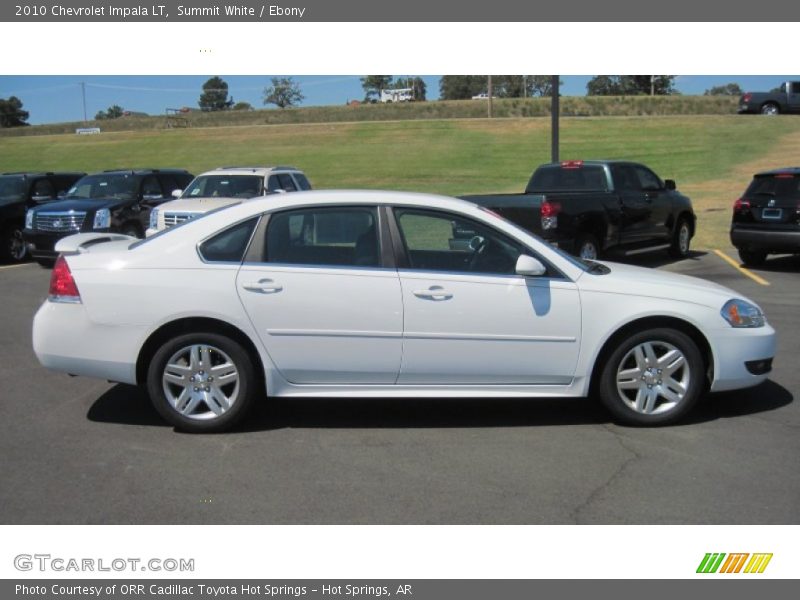 Summit White / Ebony 2010 Chevrolet Impala LT