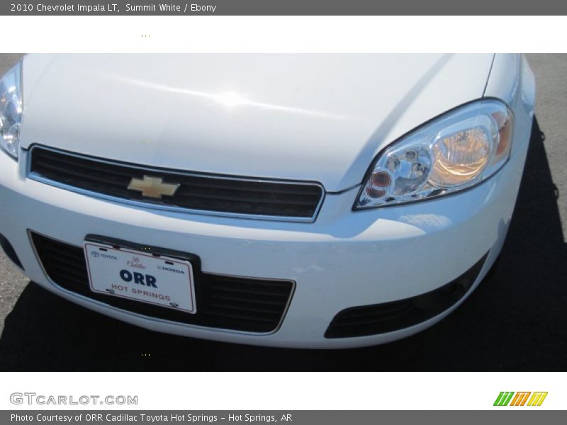 Summit White / Ebony 2010 Chevrolet Impala LT