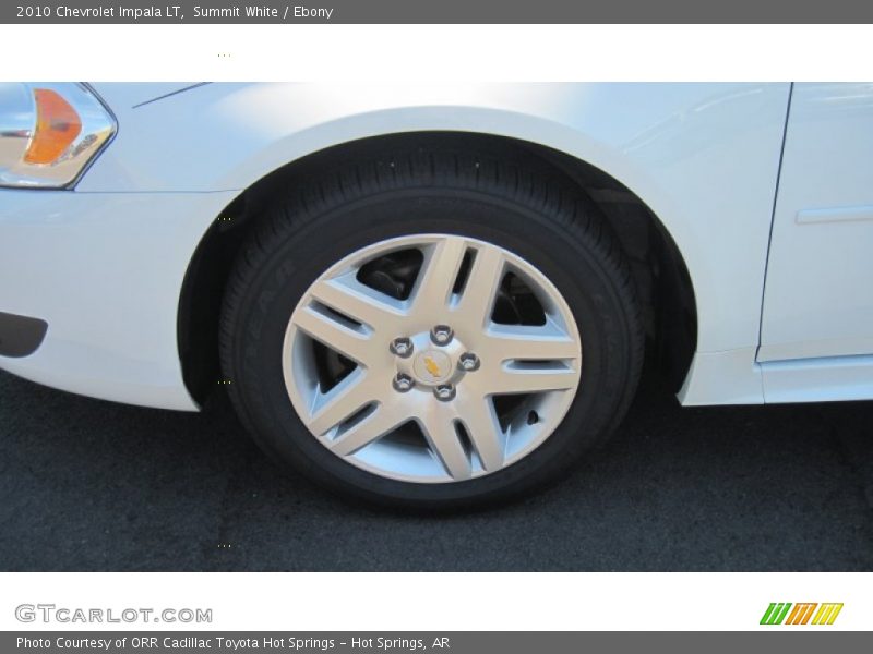 Summit White / Ebony 2010 Chevrolet Impala LT