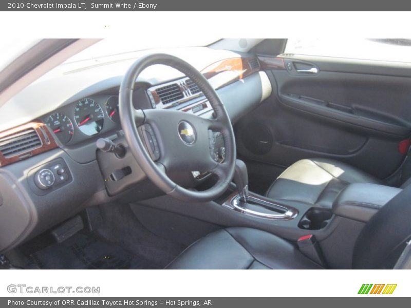 Summit White / Ebony 2010 Chevrolet Impala LT