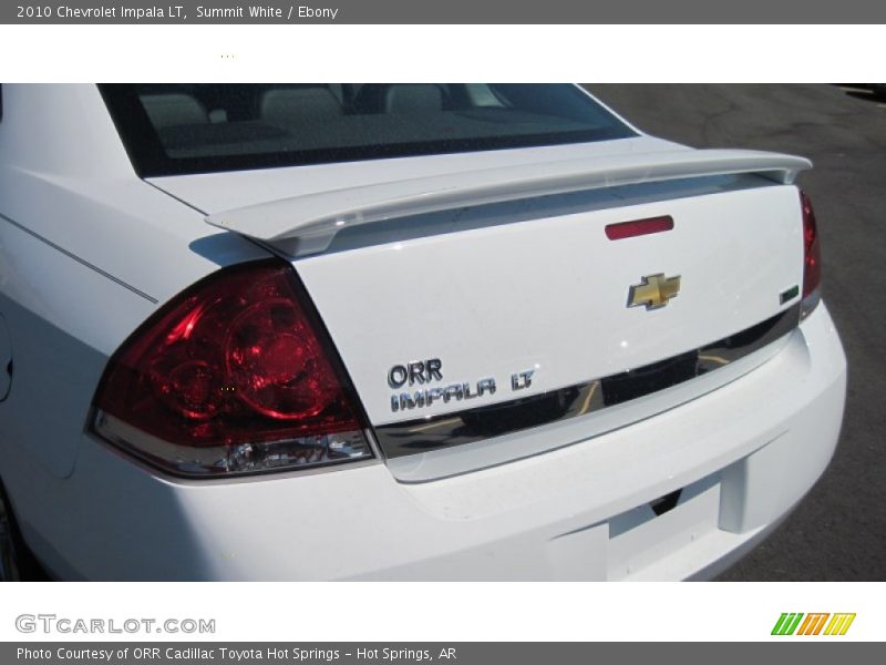 Summit White / Ebony 2010 Chevrolet Impala LT