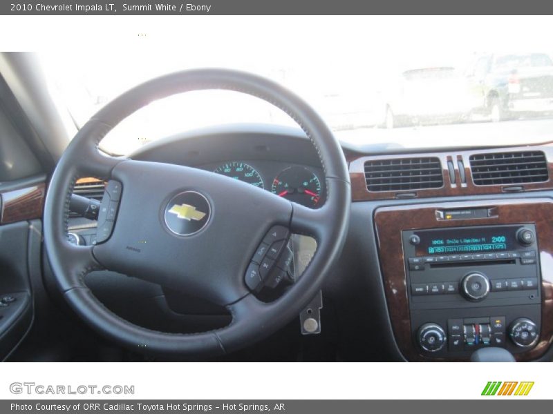 Summit White / Ebony 2010 Chevrolet Impala LT