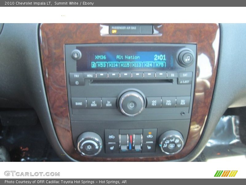 Summit White / Ebony 2010 Chevrolet Impala LT