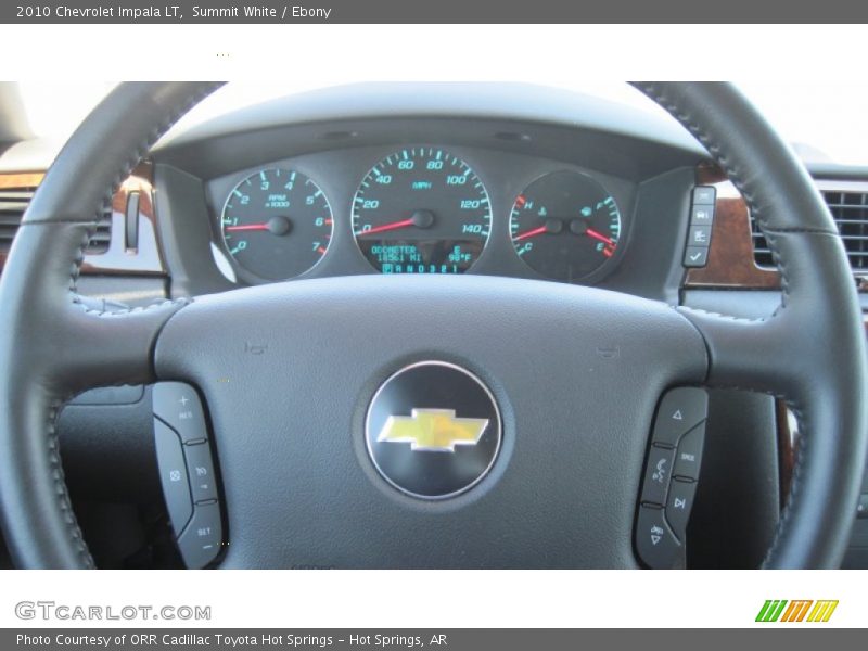 Summit White / Ebony 2010 Chevrolet Impala LT