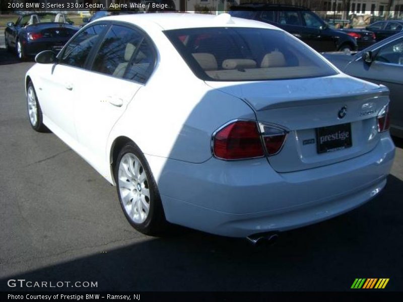 Alpine White / Beige 2006 BMW 3 Series 330xi Sedan