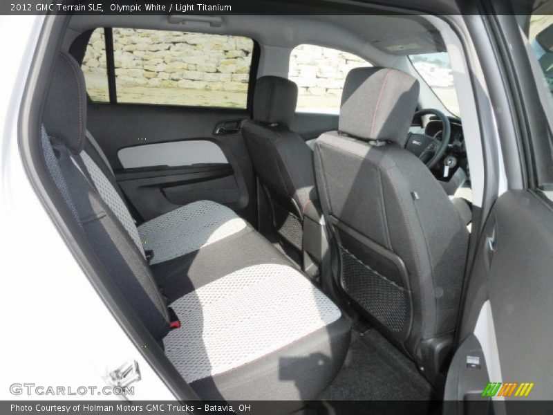Olympic White / Light Titanium 2012 GMC Terrain SLE