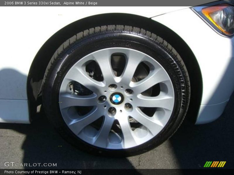 Alpine White / Beige 2006 BMW 3 Series 330xi Sedan