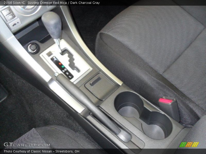 Sizzling Crimson Red Mica / Dark Charcoal Gray 2008 Scion tC