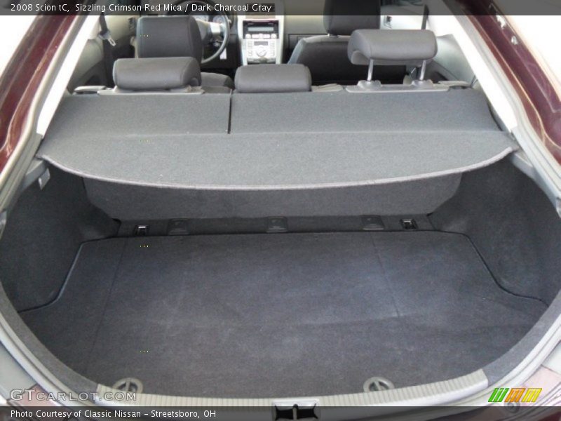 Sizzling Crimson Red Mica / Dark Charcoal Gray 2008 Scion tC