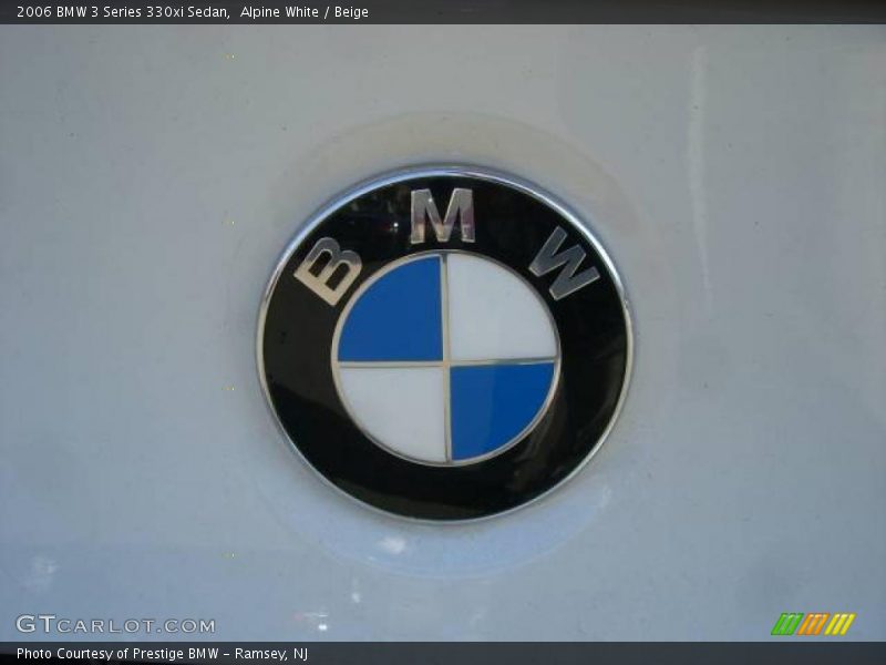 Alpine White / Beige 2006 BMW 3 Series 330xi Sedan
