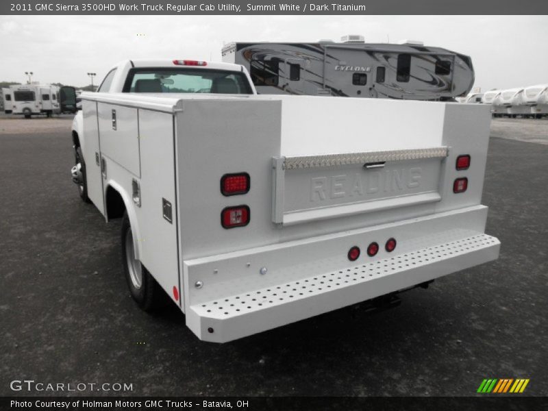 Summit White / Dark Titanium 2011 GMC Sierra 3500HD Work Truck Regular Cab Utility