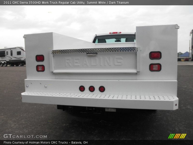 Summit White / Dark Titanium 2011 GMC Sierra 3500HD Work Truck Regular Cab Utility