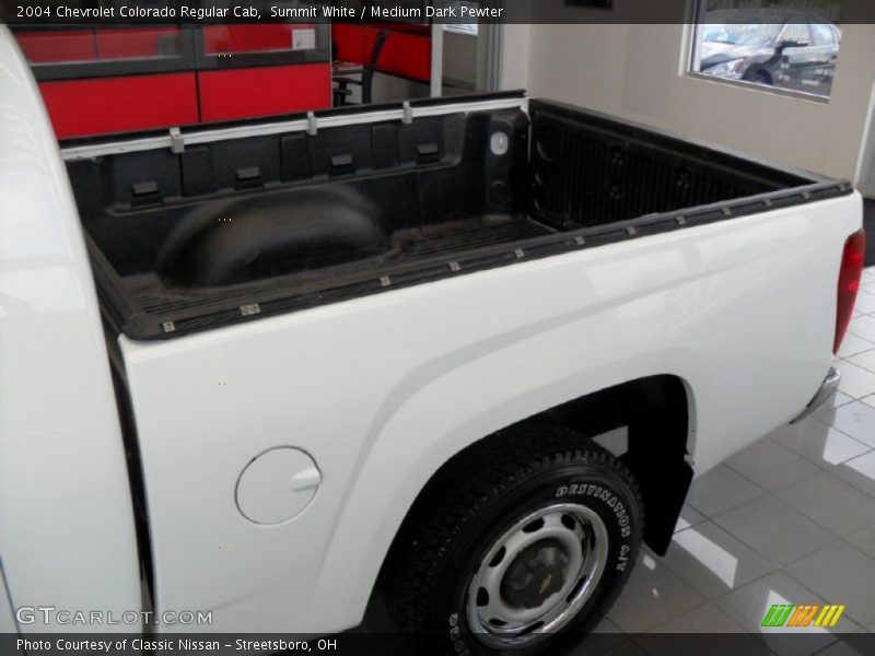 Summit White / Medium Dark Pewter 2004 Chevrolet Colorado Regular Cab