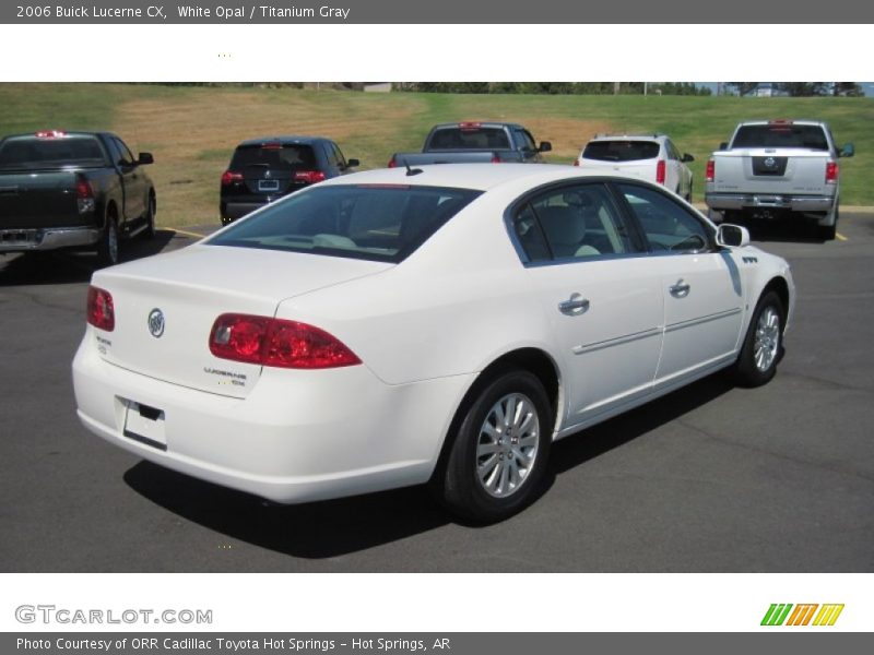 White Opal / Titanium Gray 2006 Buick Lucerne CX