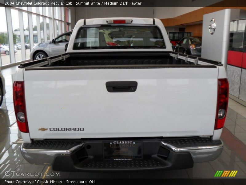 Summit White / Medium Dark Pewter 2004 Chevrolet Colorado Regular Cab