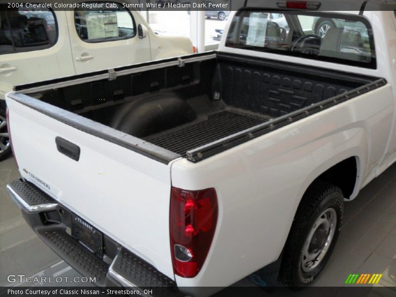 Summit White / Medium Dark Pewter 2004 Chevrolet Colorado Regular Cab