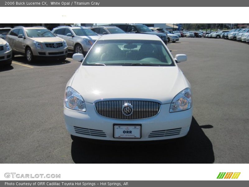 White Opal / Titanium Gray 2006 Buick Lucerne CX
