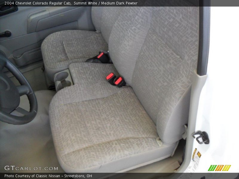 Summit White / Medium Dark Pewter 2004 Chevrolet Colorado Regular Cab