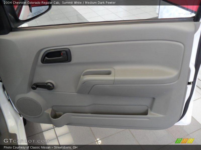 Summit White / Medium Dark Pewter 2004 Chevrolet Colorado Regular Cab