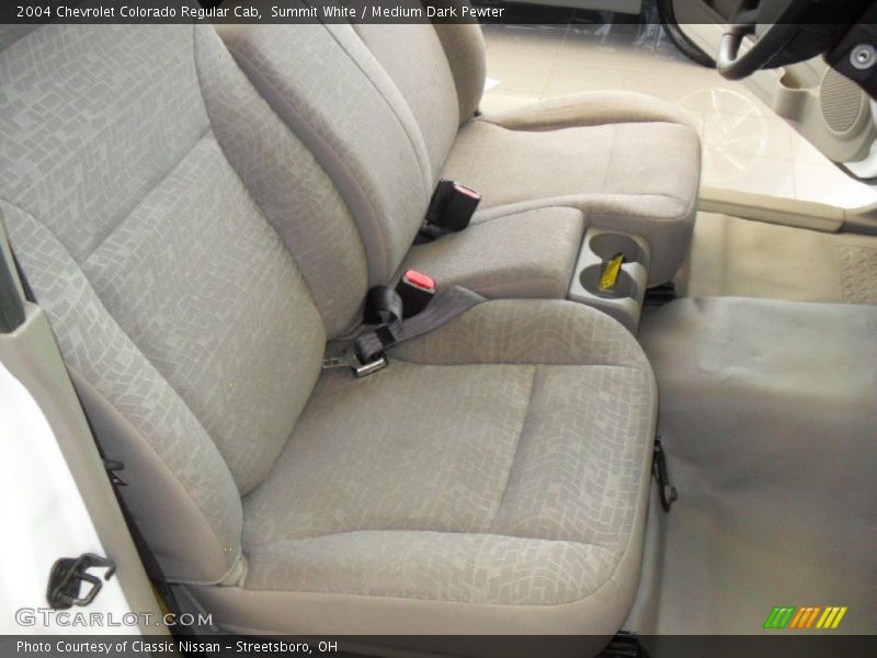 Summit White / Medium Dark Pewter 2004 Chevrolet Colorado Regular Cab