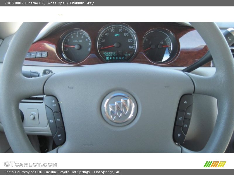 White Opal / Titanium Gray 2006 Buick Lucerne CX