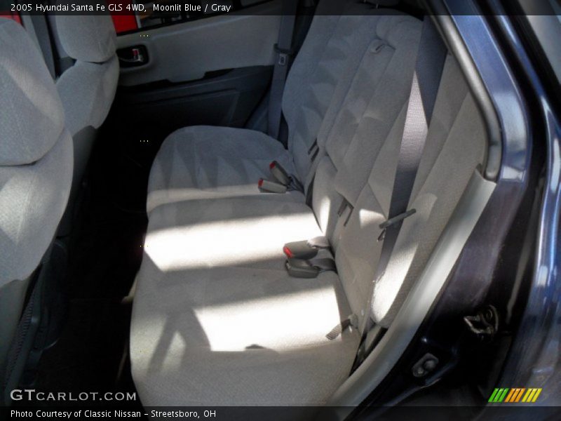 Moonlit Blue / Gray 2005 Hyundai Santa Fe GLS 4WD
