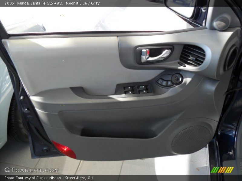 Moonlit Blue / Gray 2005 Hyundai Santa Fe GLS 4WD