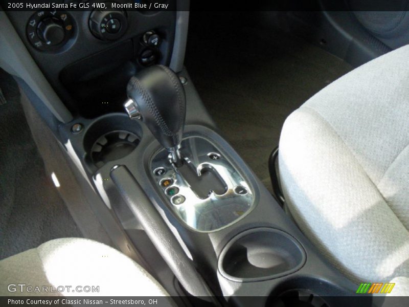 Moonlit Blue / Gray 2005 Hyundai Santa Fe GLS 4WD