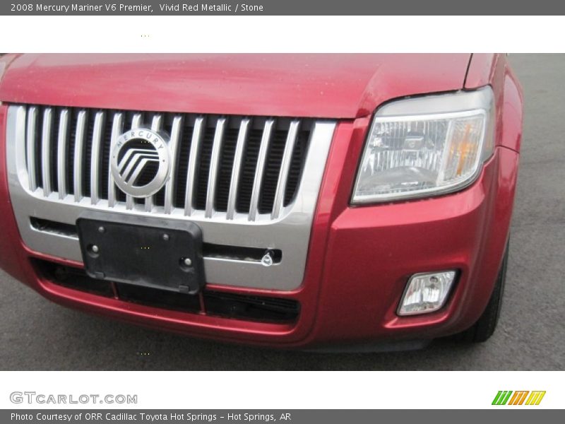 Vivid Red Metallic / Stone 2008 Mercury Mariner V6 Premier