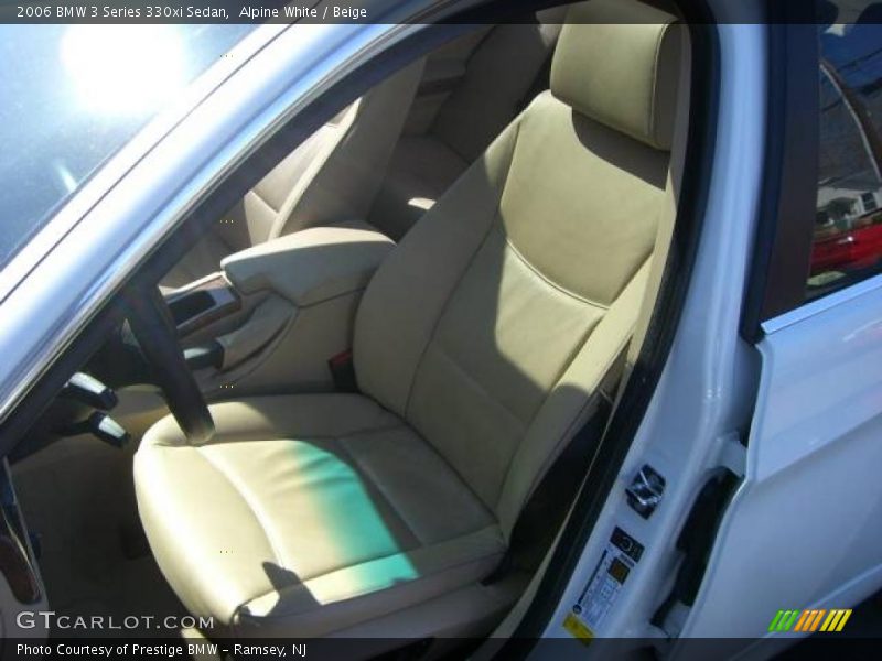 Alpine White / Beige 2006 BMW 3 Series 330xi Sedan