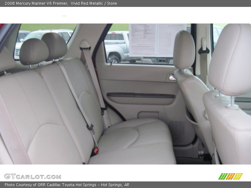 Vivid Red Metallic / Stone 2008 Mercury Mariner V6 Premier