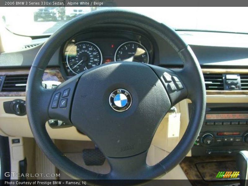 Alpine White / Beige 2006 BMW 3 Series 330xi Sedan