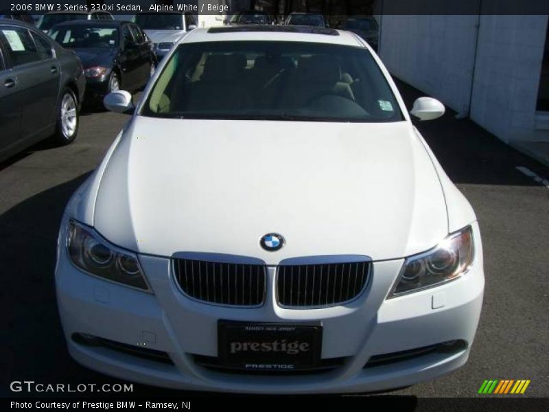 Alpine White / Beige 2006 BMW 3 Series 330xi Sedan