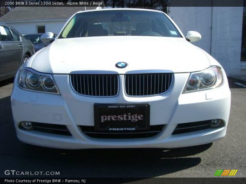 Alpine White / Beige 2006 BMW 3 Series 330xi Sedan