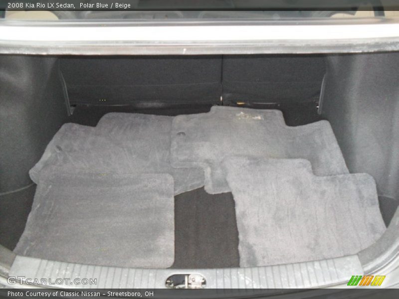 Polar Blue / Beige 2008 Kia Rio LX Sedan