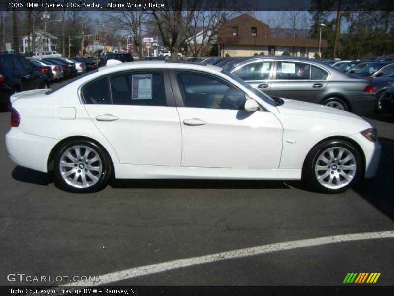 Alpine White / Beige 2006 BMW 3 Series 330xi Sedan
